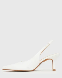 Wider Fit JERRY Slingback Stiletto Heel Pumps