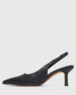 Wider Fit JERRY Slingback Stiletto Heel Pumps