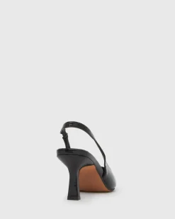 Wider Fit JERRY Slingback Stiletto Heel Pumps