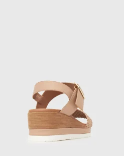Wider Fit KENZIE Vegan Low Wedge Sandals