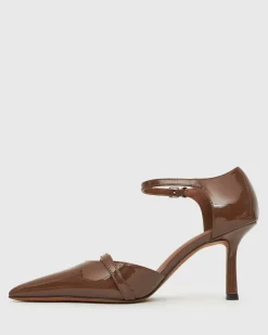 YVONNE Ankle Strap Stiletto Point